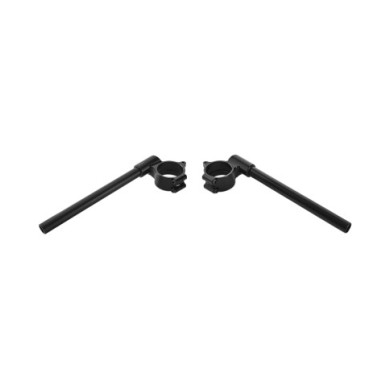 Rizoma Stummel-Lenker Kit, schwarz ø 55mm, für 7 8 (22mm) Griffe