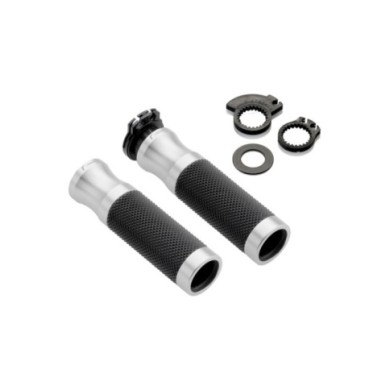 Rizoma Manopole Sport Line ø 22 mm, coppia, compreso adattatore