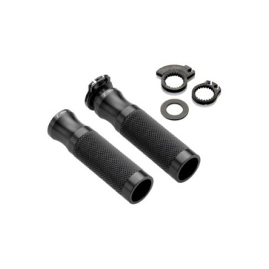 Rizoma Manopole Sport Line ø 22 mm, coppia, compreso adattatore