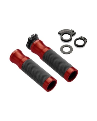 Rizoma Poignées Sport Line ø 22mm paire, y compris l'adaptateur