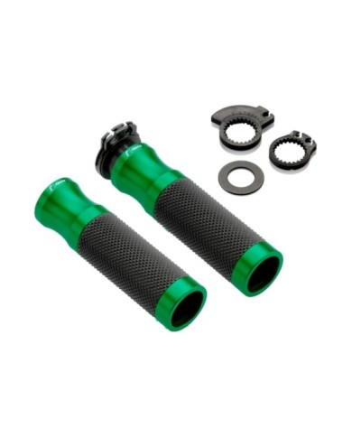 Rizoma Poignées Sport Line ø 22mm paire, y compris l'adaptateur