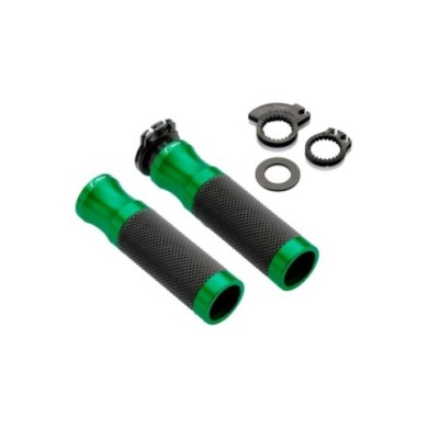 Rizoma Manopole Sport Line ø 22 mm, coppia, compreso adattatore