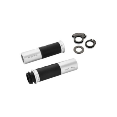 Rizoma Maniglie Icon ø 22 mm, coppia, compreso l'adattatore