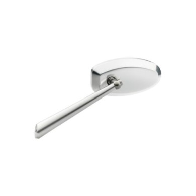 Rizoma Specchietto retrovisore Dynamic sinistro in alluminio grigio sinistro e destro