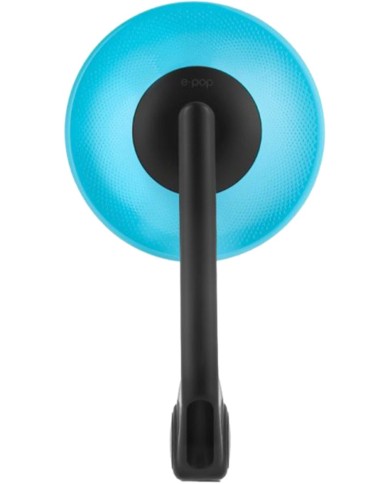 Rizoma Specchietto retrovisore E-pop Cyan, End Mount