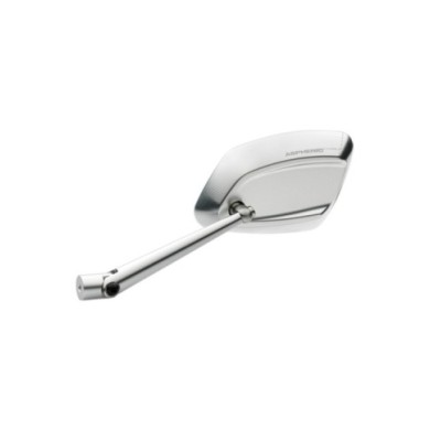 Rizoma Specchietto retrovisore 4D Aspheric, sinistro argento