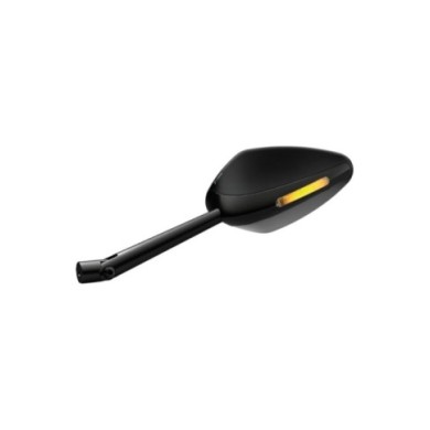 Rizoma Spiegel Veloce L inkl. Blinker schwarz
