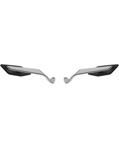 Rizoma Specchietto retrovisore Stealth Max Grigio