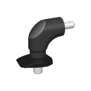 Rizoma Ducati Adapter zu Drift Spiegel schwarz, links