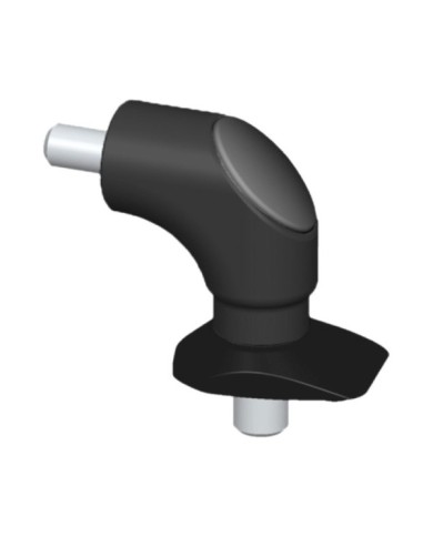 Rizoma Ducati adaptateur de rétroviseur Drift noir, droite