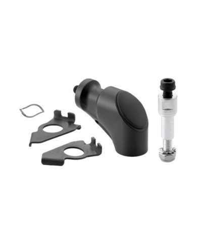Rizoma Spiegel-Adapter, schwarz