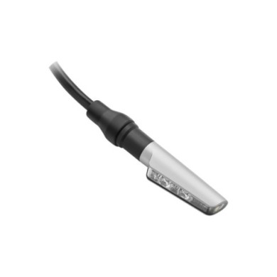 Rizoma Mini-Blinker & Positionslicht Corsa L, silber
