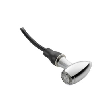 Rizoma Miniclignotant clignotant & lampe Club L, chromé