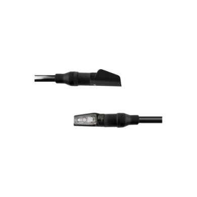 Rizoma Miniclignotant Leggera Set à 2 pièces, noir