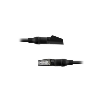 Rizoma Miniclignotant Leggera L Set à 2 pièces, noir