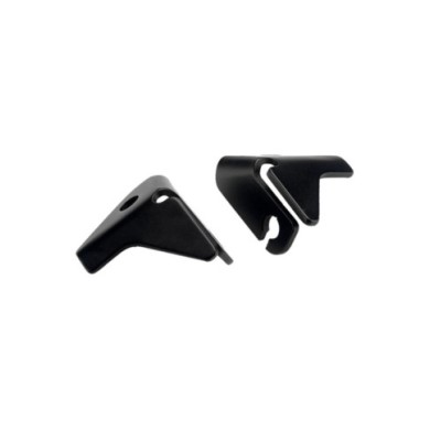 Rizoma Adaptateurs de clignotants Set, noir