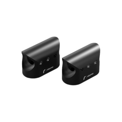 Rizoma Adaptateurs de clignotants, paire, noir
