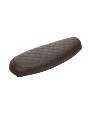 ZARD Selle Lite Slim avec losanges marron