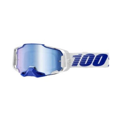 100percent 100% Armega Goggle Blue - Mirror Blue Lens