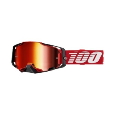 100percent 100% Armega Goggle Red - Mirror Red Lens