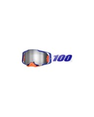 100percent 100 % ARMEGA Goggle Lavingaad – Spiegelglas Silver Flash
