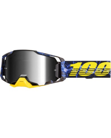 100percent 100% ARMEGA Goggle Fury - Lenti Mirror Silver