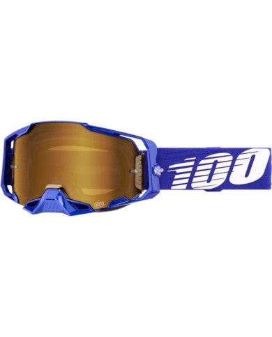 100percent 100% ARMEGA Goggle Klein - Lenti Mirror True Gold