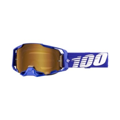 100percent 100% ARMEGA Goggle Klein - Lenti Mirror True Gold