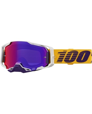 100percent Occhiali ARMEGA Difenbak 100% - Lenti a specchio viola