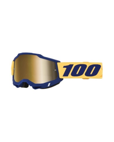 100percent 100 % Accuri 2 Goggle Desoto – True Gold Mirror Lens