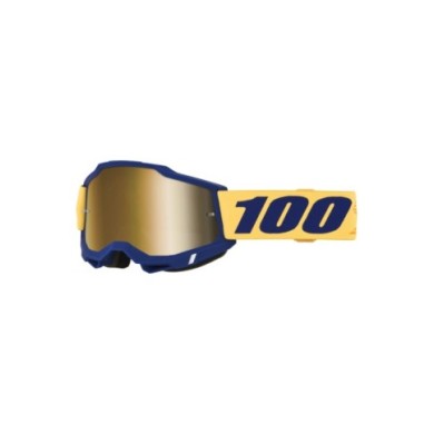 100percent 100% Accuri 2 Goggle Desoto - Lenti a specchio True Gold