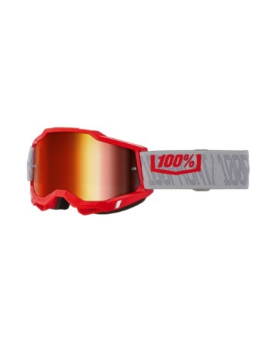 100percent 100 % Accuri 2 Goggle Gatorback – Rote Spiegelgläser