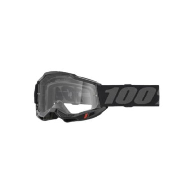 100percent 100 % Accuri 2 OTG Goggle Schwarz – Klare Gläser
