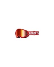 100percent 100% Strata 2 Goggle Red - Mirror Red Lens