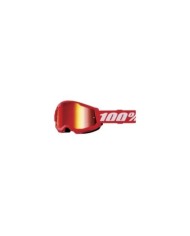 100percent 100% Strata 2 Junior Goggle Red - Red Mirror Lens