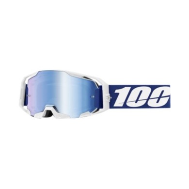 100percent 100% Armatic Goggle Blue - Mirror Blue Lens