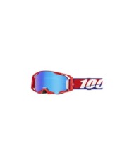 100percent 100% Armatic Goggle Best - Lenti blu a specchio