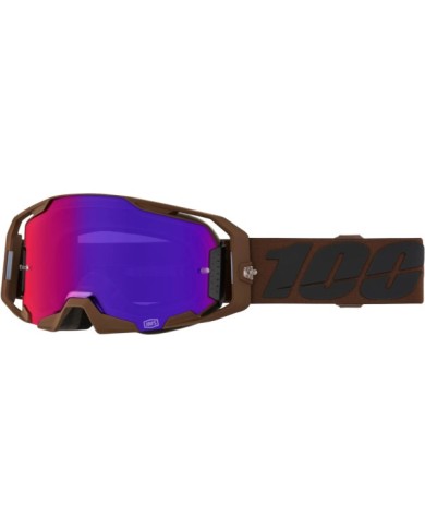 100percent 100 % ARMATIC Goggle Salcedo – Silberne Spiegelglas