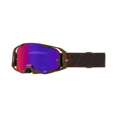 100percent 100 % ARMATIC Goggle Salcedo – Silberne Spiegelglas