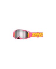 100percent Occhiali ARMATIC Goggle Snakpak al 100% - Lenti a specchio viola
