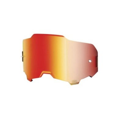 100percent 100% Armega ARmatic Replacement - Lente rossa a specchio iniettata