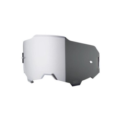 100percent 100% Armega ARmatic Replacement -Injected Mirror Silver Lens