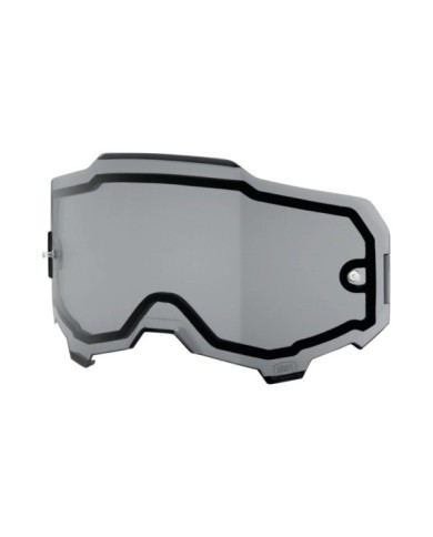 100percent 100% Armega ARmatic Replacement - Dual Pane Smoke Lens
