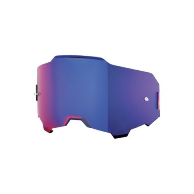 100percent 100% Armega  ARmatic Replacement - Lenti HiPER Mirror Blue