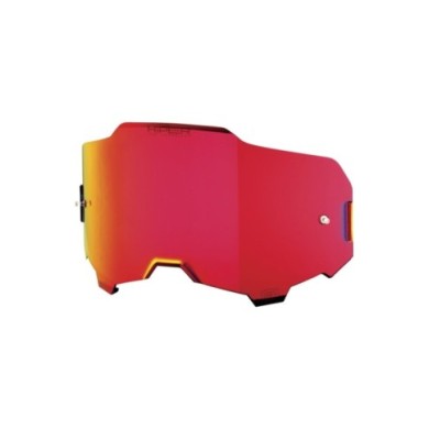 100percent 100 % Armega ARmatic Replacement – HiPER Mirror Red Lens