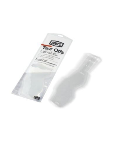 100percent 100% Armega ARmatic Standard Tear-Offs 20 PK