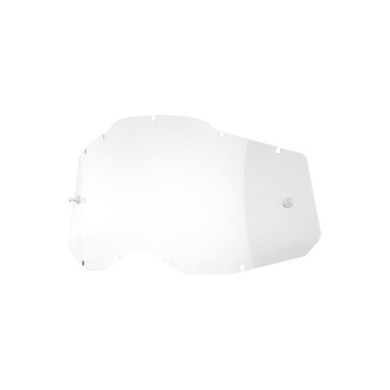 100percent 100% RC2 AC2 ST2 Replacement - Sheet Clear Lens