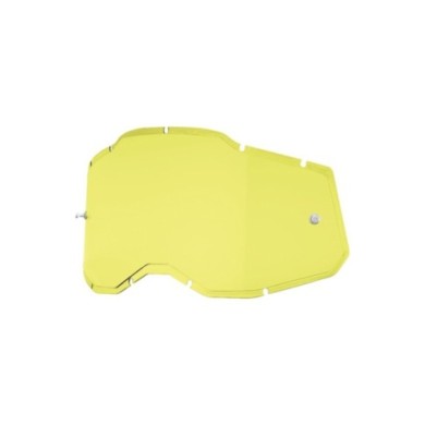 100percent 100% RC2 AC2 ST2 Plus Replacement - HiPER Yellow Lens