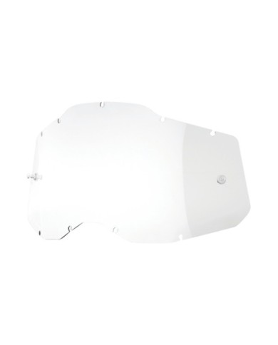 100percent 100% AC2 ST2 Junior Replacement - Sheet Clear Lens