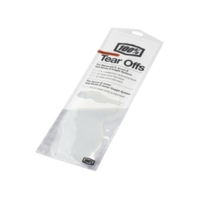 100percent 100% AC2 ST2 Junior Standard Tear-Offs 20 PK
